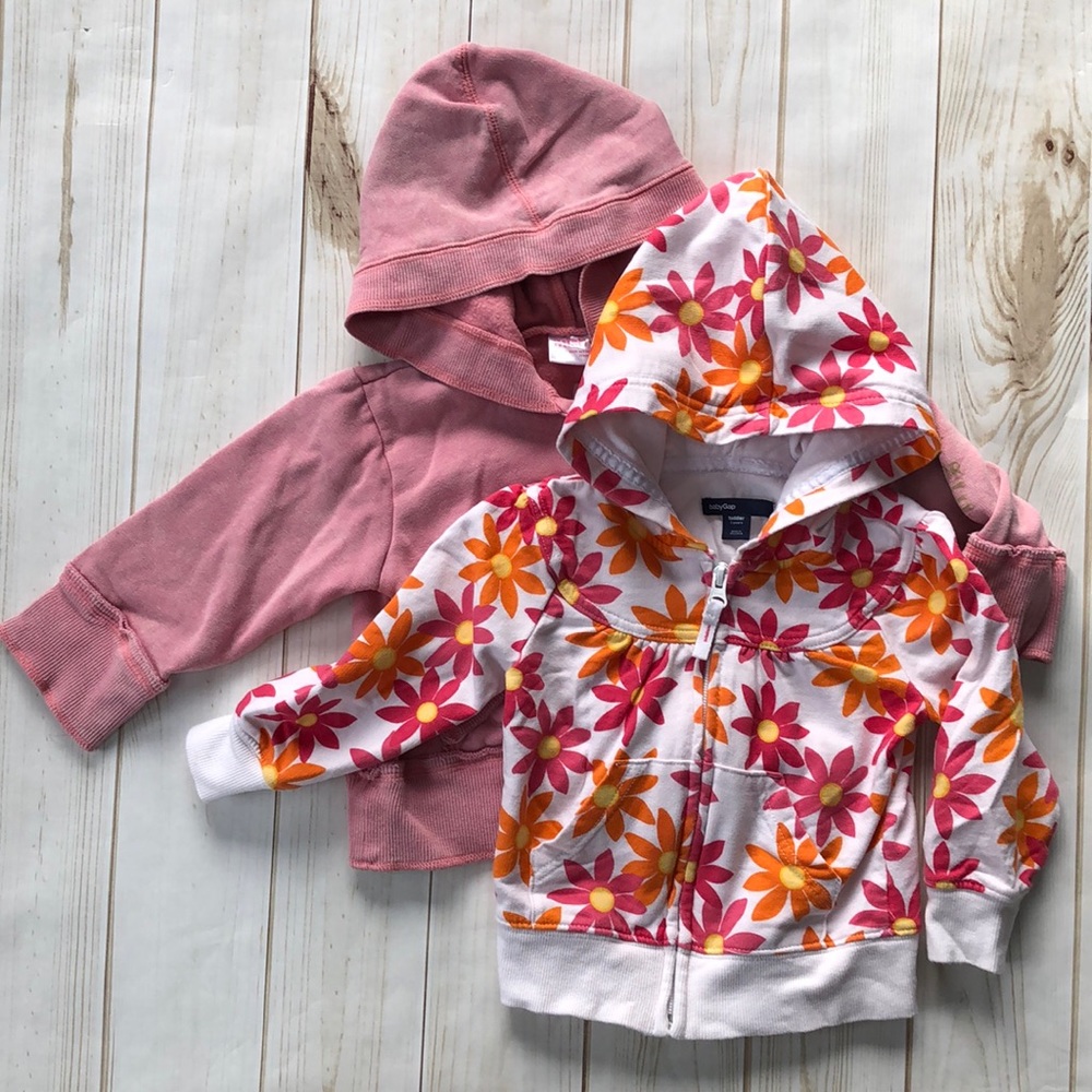 2T Bundle Baby Girl Hoodies